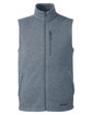 Marmot Men's Dropline Sweater Fleece Vest STEEL ONYX OFFront