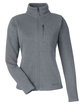 Marmot Ladies' Dropline Sweater Fleece Jacket STEEL ONYX OFFront
