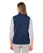 Marmot Ladies' Dropline Sweater Fleece Vest ARCTIC NAVY ModelBack