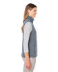 Marmot Ladies' Dropline Sweater Fleece Vest STEEL ONYX ModelSide
