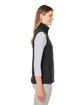 Marmot Ladies' Dropline Sweater Fleece Vest BLACK ModelSide