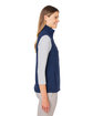 Marmot Ladies' Dropline Sweater Fleece Vest ARCTIC NAVY ModelSide