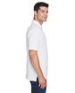 Harriton Men's Tall 6 oz. Ringspun Cotton Piqué Short-Sleeve Polo WHITE ModelSide