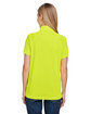 Harriton Ladies' Charge Snag and Soil Protect Polo SAFETY YELLOW ModelBack