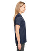 Harriton Ladies' Charge Snag and Soil Protect Polo DARK NAVY ModelSide