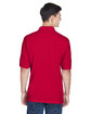 Harriton Men's 5.6 oz. Easy Blend™ Polo RED ModelBack