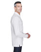 Harriton Men's 5.6 oz. Easy Blend™ Long-Sleeve Polo WHITE ModelSide