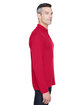 Harriton Men's 5.6 oz. Easy Blend™ Long-Sleeve Polo RED ModelSide