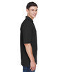 Harriton Men's Tall 5.6 oz. Easy Blend™ Polo BLACK ModelSide