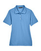 Harriton Ladies' 5.6 oz. Easy Blend™ Polo LT COLLEGE BLUE FlatFront