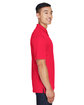 Harriton Men's Advantage Snag Protection Plus IL Snap Placket Polo RED ModelSide