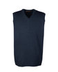 Harriton Men's Pilbloc™ V-Neck Sweater Vest DARK NAVY OFFront