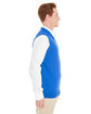 Harriton Men's Pilbloc™ V-Neck Sweater Vest TRUE ROYAL ModelSide