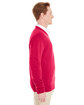 Harriton Men's Pilbloc™ V-Neck Sweater RED ModelSide