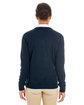 Harriton Ladies' Pilbloc™ V-Neck Sweater DARK NAVY ModelBack