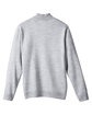 Harriton Unisex Pilbloc Quarter-Zip Sweater GREY HEATHER FlatBack