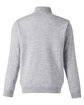 Harriton Unisex Pilbloc Quarter-Zip Sweater GREY HEATHER OFBack