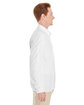 Harriton Men's Pilbloc™ V-Neck Button Cardigan Sweater WHITE ModelSide