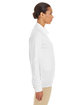Harriton Ladies' Pilbloc™ V-Neck Button Cardigan Sweater WHITE ModelSide
