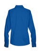 Harriton Ladies' Easy Blend™ Long-Sleeve Twill Shirt with Stain-Release FRENCH BLUE FlatBack