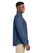 Harriton Men's Denim Shirt-Jacket DARK DENIM ModelSide