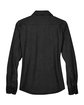 Harriton Ladies' 6.5 oz. Long-Sleeve Denim Shirt WASHED BLACK FlatBack