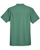 Harriton Men's Barbados Textured Camp Shirt PALM GREEN FlatBack