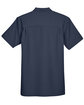 Harriton Men's Barbados Textured Camp Shirt NAVY FlatBack