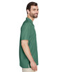 Harriton Men's Barbados Textured Camp Shirt PALM GREEN ModelSide