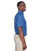 Harriton Men's Key West Short-Sleeve Performance Staff Shirt  ModelSide
