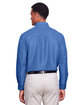 Harriton Men's Key West Long-Sleeve Performance Staff Shirt POOL BLUE ModelBack