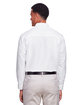 Harriton Men's Key West Long-Sleeve Performance Staff Shirt WHITE ModelBack