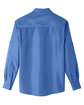 Harriton Men's Key West Long-Sleeve Performance Staff Shirt POOL BLUE FlatBack