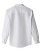 Harriton Men's Key West Long-Sleeve Performance Staff Shirt WHITE FlatBack