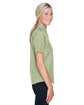 Harriton Ladies' Key West Short-Sleeve Performance Staff Shirt GREEN MIST ModelSide