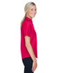 Harriton Ladies' Key West Short-Sleeve Performance Staff Shirt RED ModelSide