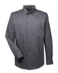 Harriton Men's Foundation 100% Cotton Long-Sleeve Twill Shirt with Teflon™  OFFront