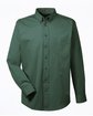 Harriton Men's Foundation 100% Cotton Long-Sleeve Twill Shirt with Teflon™ HUNTER OFFront