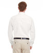 Harriton Men's  Tall Foundation 100% Cotton Long-Sleeve Twill Shirt with Teflon™ WHITE ModelBack