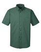 Harriton Men's Foundation Cotton Short-Sleeve Twill Shirt with Teflon HUNTER OFFront