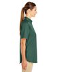 Harriton Ladies' Foundation 100% Cotton Short-Sleeve Twill Shirt with Teflon™ HUNTER ModelSide
