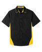 Harriton Men's Flash IL Colorblock Short Sleeve Shirt  FlatFront