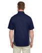 Harriton Men's Tall Flash IL Colorblock Short Sleeve Shirt DK NAVY/ DK CHRC ModelBack