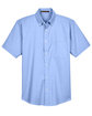 Harriton Men's Short-Sleeve Oxford with Stain-Release  FlatFront