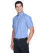 Harriton Men's Short-Sleeve Oxford with Stain-Release  ModelQrt