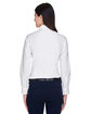 Harriton Ladies' Long-Sleeve Oxford with Stain-Release  ModelBack