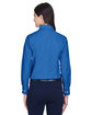 Harriton Ladies' Long-Sleeve Oxford with Stain-Release FRENCH BLUE ModelBack