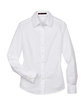 Harriton Ladies' Long-Sleeve Oxford with Stain-Release  FlatFront