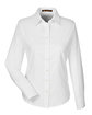 Harriton Ladies' Long-Sleeve Oxford with Stain-Release  OFFront