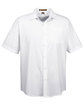 Harriton Men's Paradise Short-Sleeve Performance Shirt WHITE OFFront